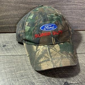 Ford Super Duty camouflage hunter mechanic country boy hat
